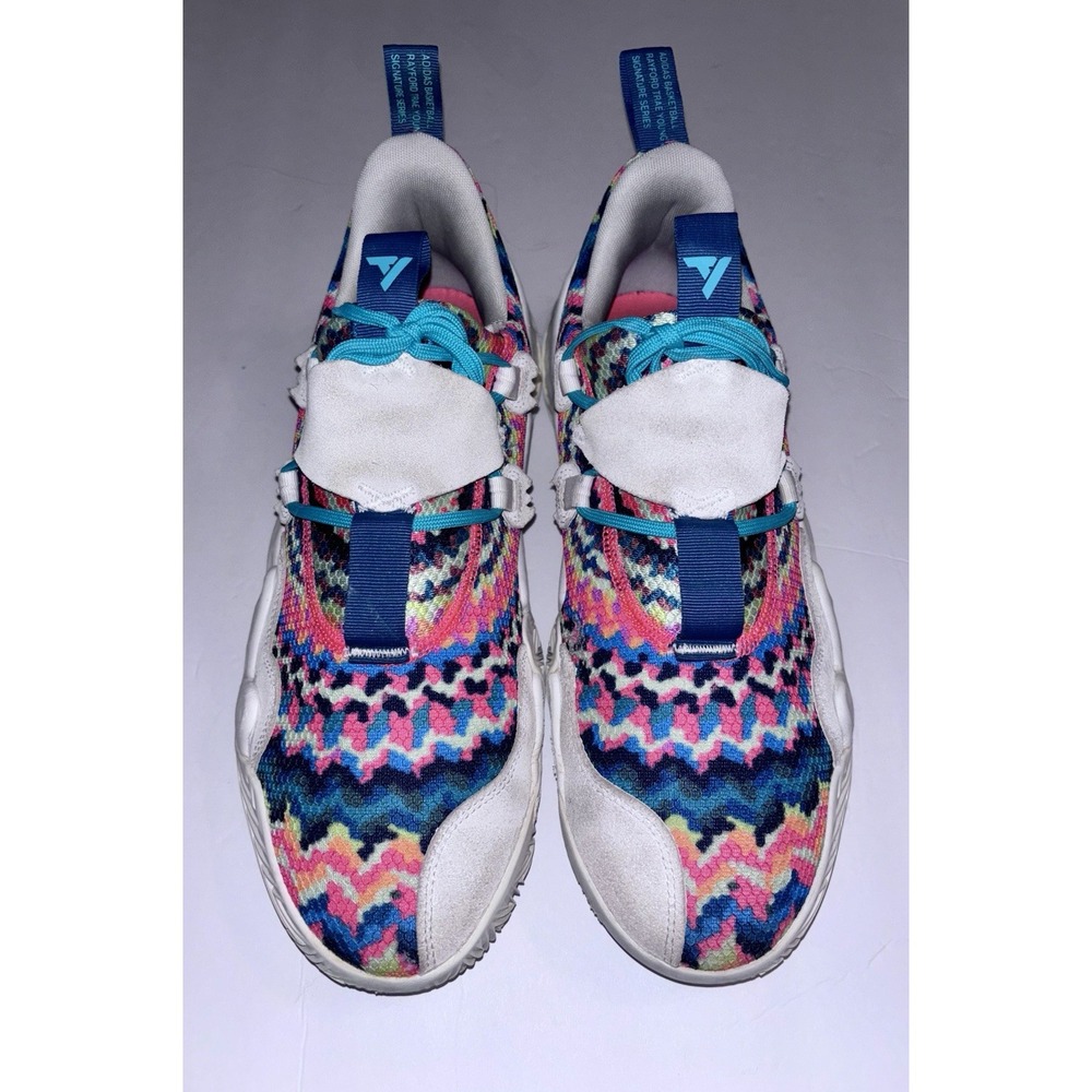 Adidas Boost Men's Trae Young 1 Basketball Size 12 Tie-Dye Multicolored GY0295 |